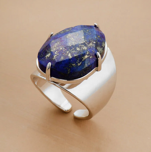 Blauer Lapislazuli - Ring