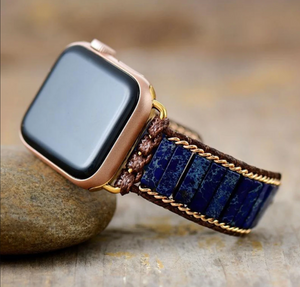 Marine Lapislazuli - Apple Watch Wickelarmband