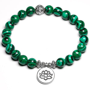 Green Malachit - Armband - LAMIVA.de