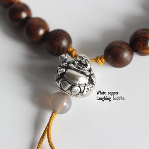 Silver Buddha Beads - Armband - LAMIVA.de