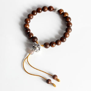 Silver Buddha Beads - Armband - LAMIVA.de